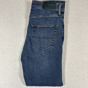 Lucky Brand 410 Athletic Straight Jeans Mens 30x32 Blue Med Wash‎ Denim Casual